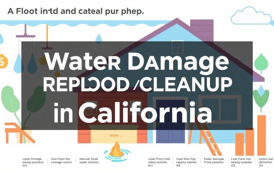 Water Damage Repair and Flood Cleanup in California