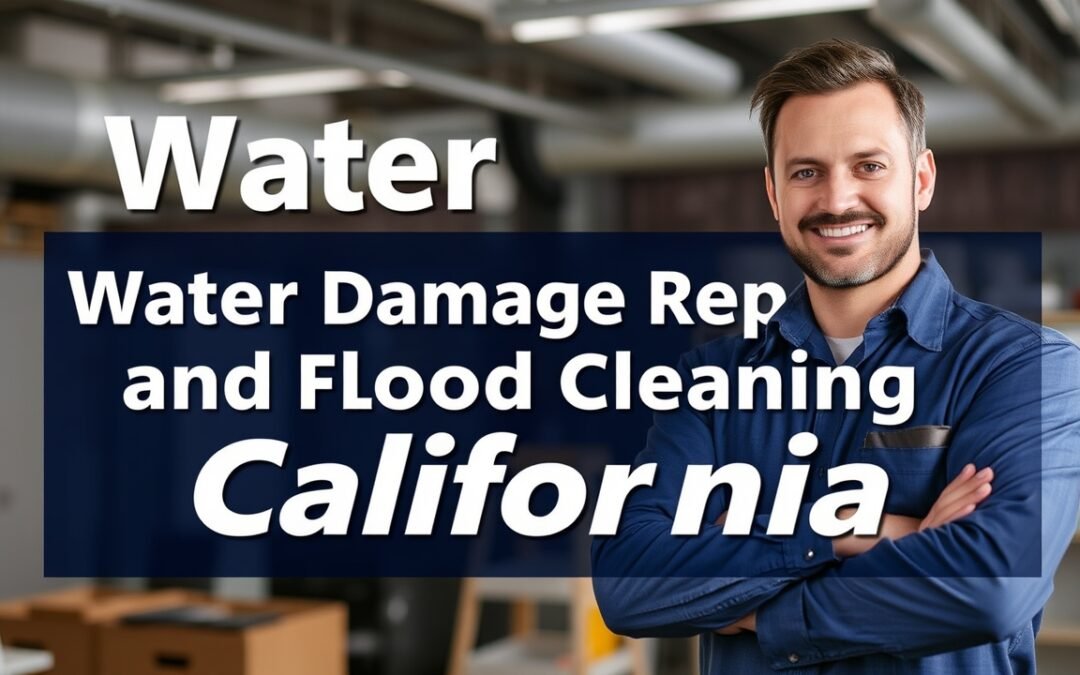 Water Damage Repair and Flood Cleanup in California
