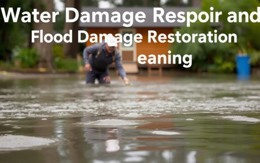 Water Damage Repair and Flood Cleanup in California