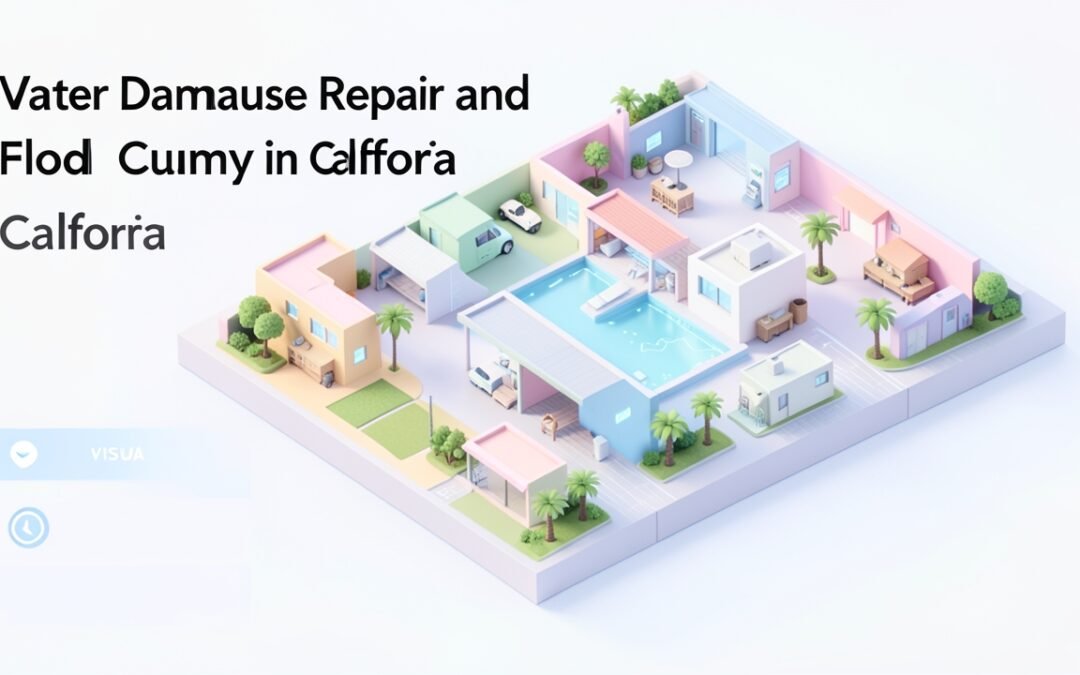 Water Damage Repair and Flood Cleanup in California