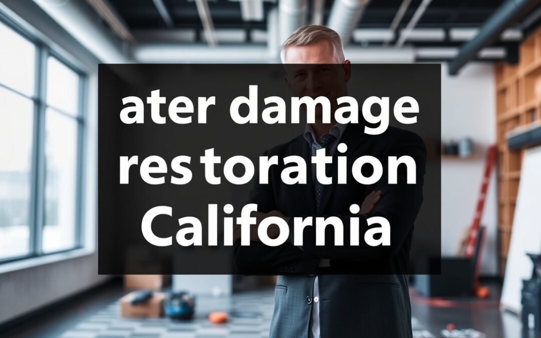 Water Damage Repair, Flood Cleanup, Mold Remediation, and Water Damage Restoration California